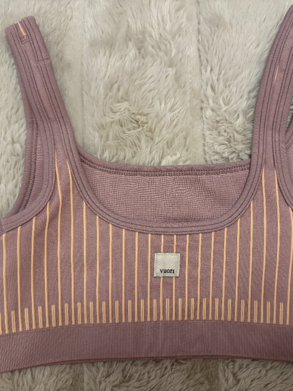 Vuori Bi-Color Seamless Longline Bra - Picture 6 of 10